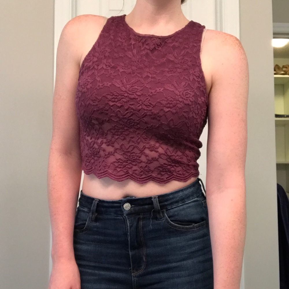 Free People Lacey Crop Top - Picture 4 of 4